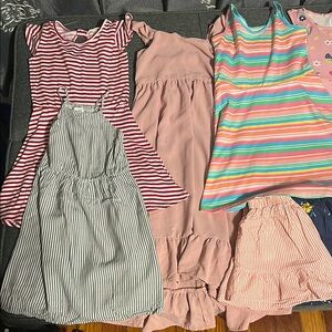 Girls Dress Lot Size 7/8 Romper Skort see details